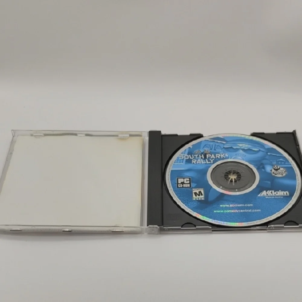 South Park Rally PC CD-ROM Game 1999 Acclaim Racing Jewel Case Used